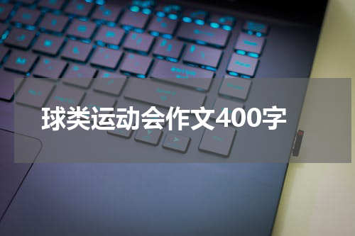 球类运动会作文400字