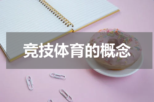 竞技体育的概念