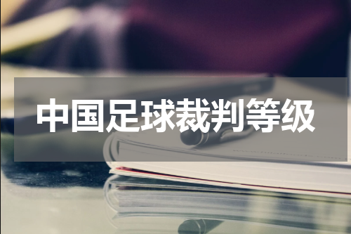 中国足球裁判等级