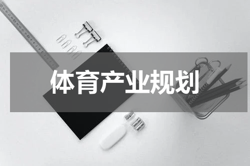 体育产业规划