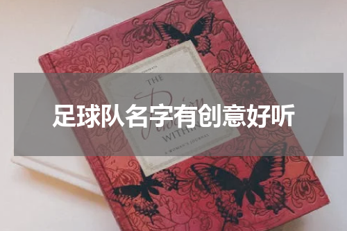 足球队名字有创意好听