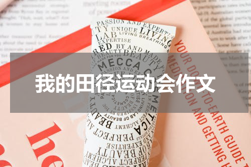 我的田径运动会作文