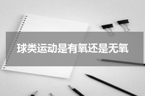 球类运动是有氧还是无氧
