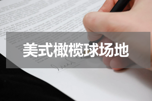 美式橄榄球场地