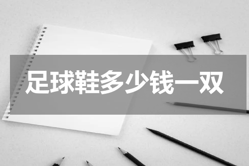 足球鞋多少钱一双