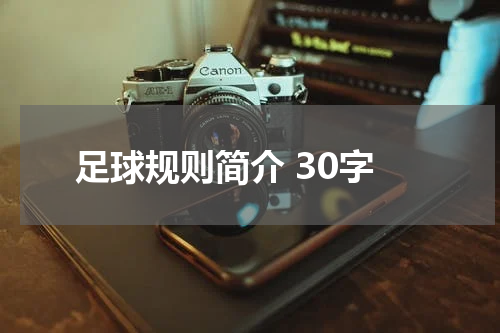足球规则简介 30字