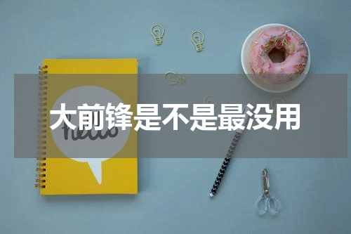 大前锋是不是最没用