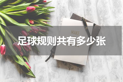 足球规则共有多少张