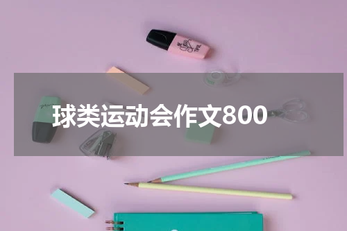 球类运动会作文800