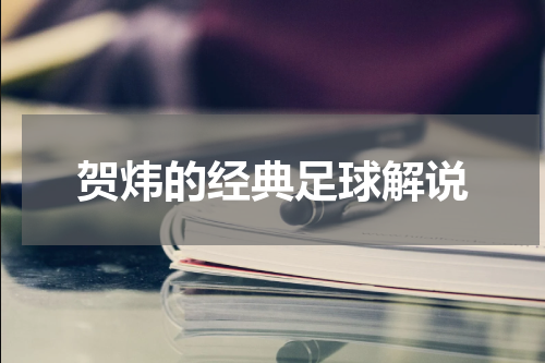 贺炜的经典足球解说
