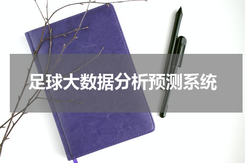 足球大数据分析预测系统