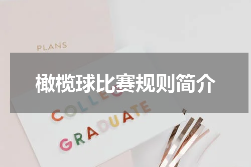 橄榄球比赛规则简介