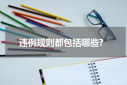 违例规则都包括哪些?