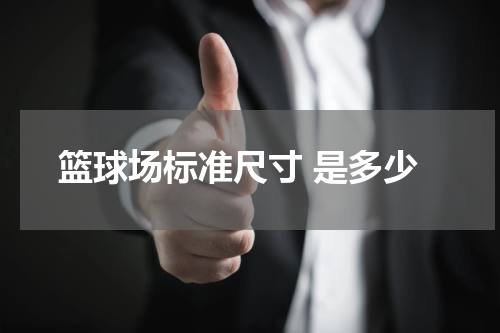 篮球场标准尺寸 是多少