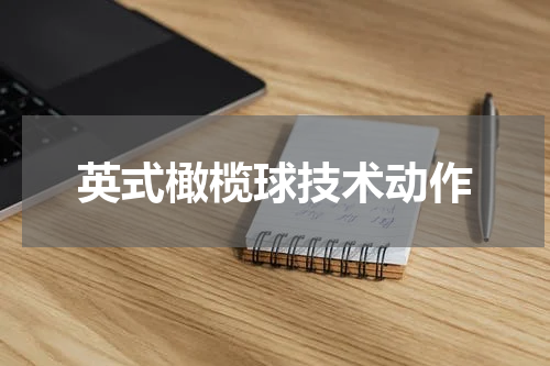 英式橄榄球技术动作