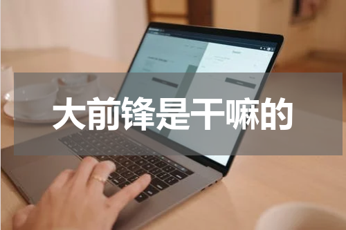大前锋是干嘛的