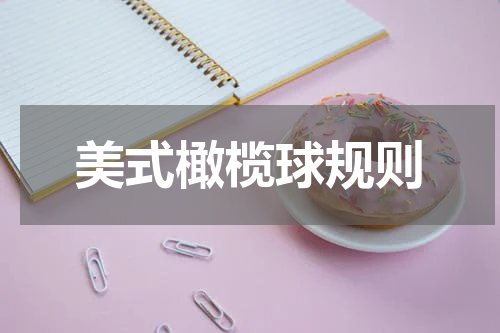 美式橄榄球规则