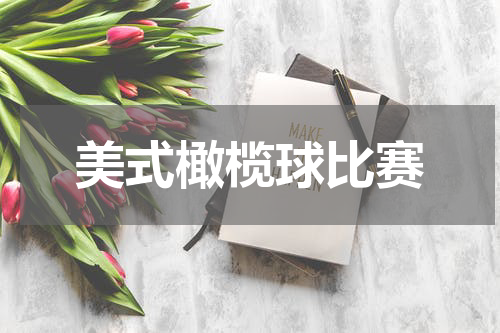 美式橄榄球比赛