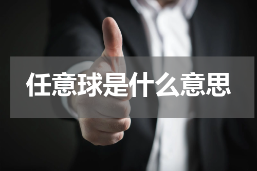 任意球是什么意思