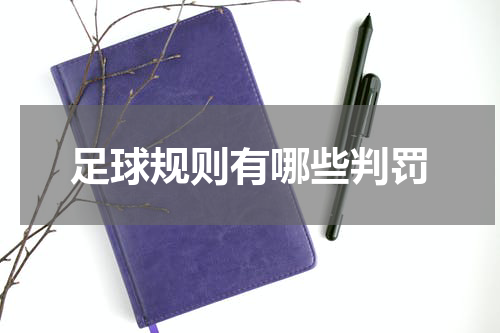 足球规则有哪些判罚