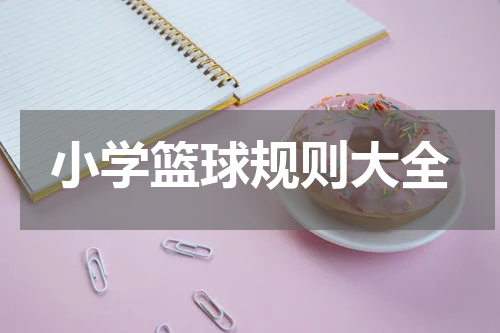 小学篮球规则大全