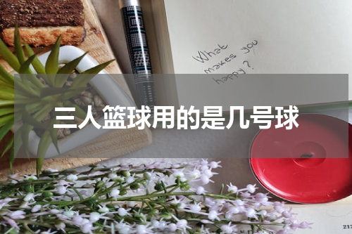 三人篮球用的是几号球