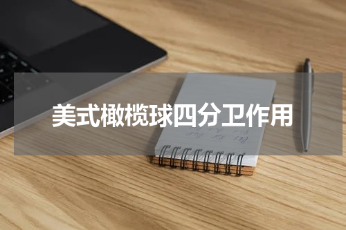美式橄榄球四分卫作用
