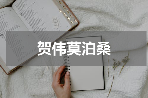 贺伟莫泊桑