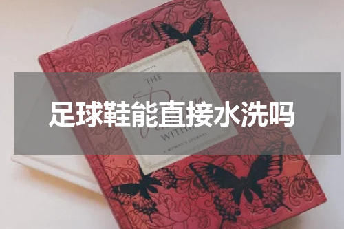足球鞋能直接水洗吗