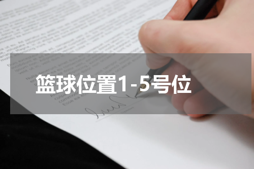篮球位置1-5号位