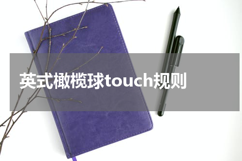 英式橄榄球touch规则