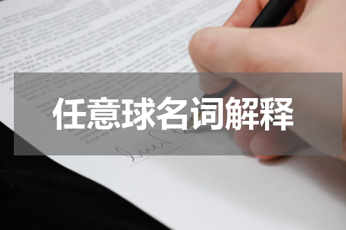 任意球名词解释