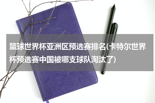 篮球世界杯亚洲区预选赛排名(卡特尔世界杯预选赛中国被哪支球队淘汰了)