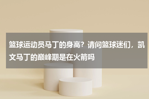 篮球运动员马丁的身高？请问篮球迷们，凯文马丁的巅峰期是在火箭吗