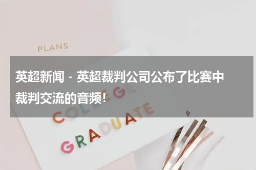 英超新闻 - 英超裁判公司公布了比赛中裁判交流的音频！