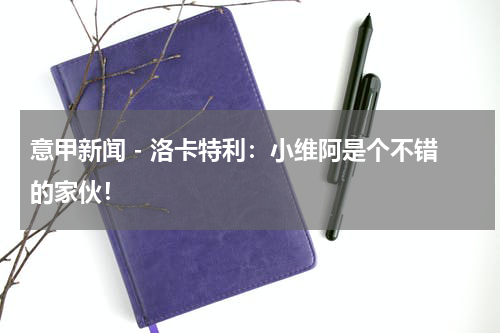 意甲新闻 - 洛卡特利：小维阿是个不错的家伙！