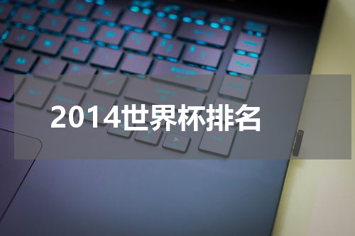 2014世界杯排名