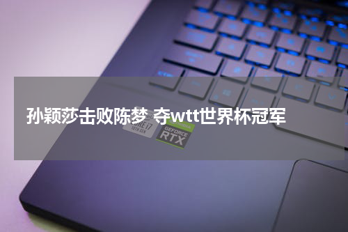 孙颖莎击败陈梦 夺wtt世界杯冠军