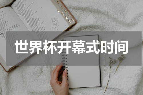 世界杯开幕式时间