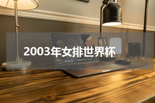 2003年女排世界杯