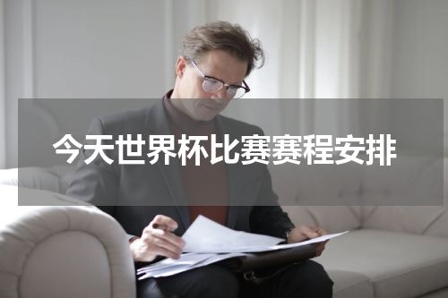 今天世界杯比赛赛程安排